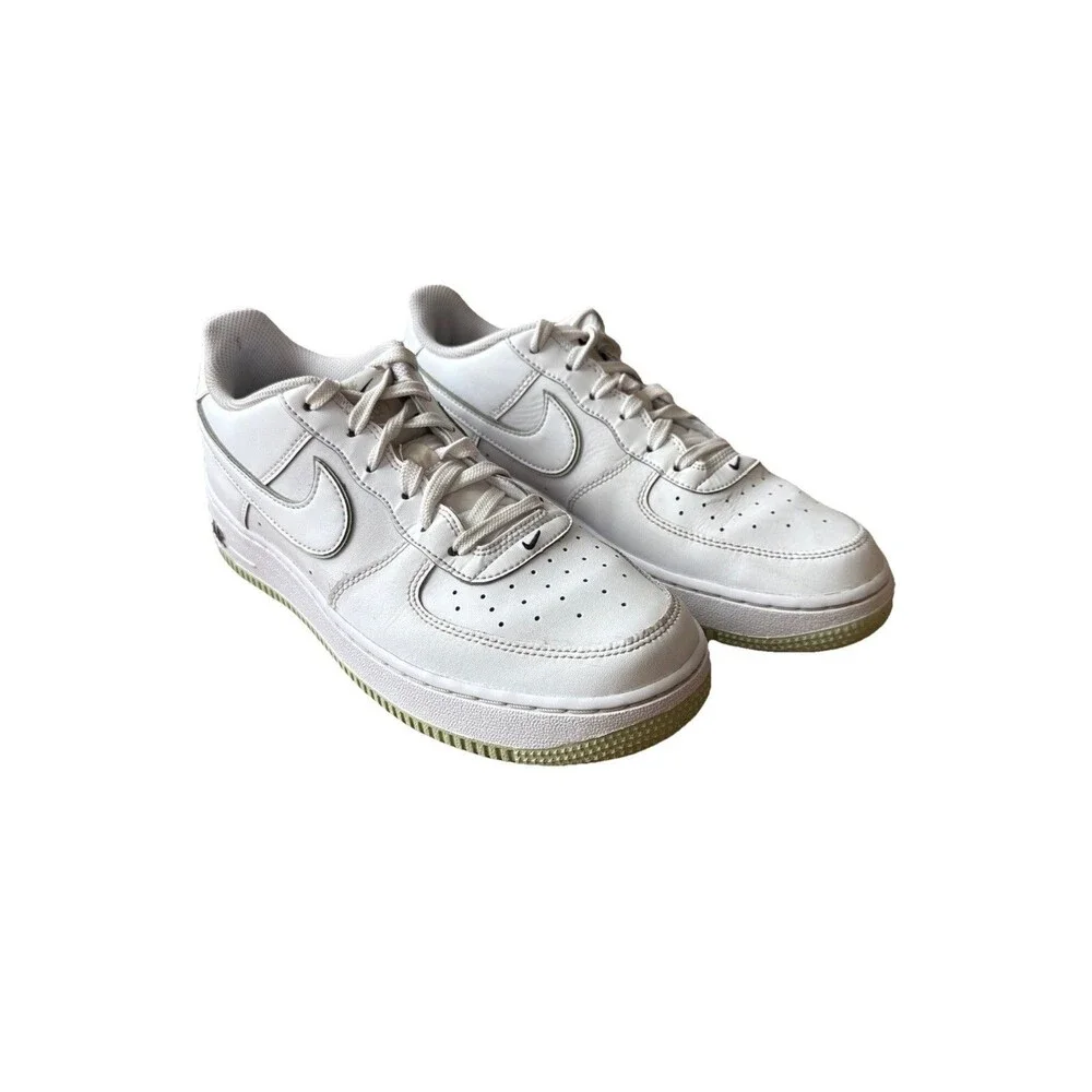 Nike Air Force‎ 1 GS AF1 Low White Honeydew Youth SIZE 7 Casual Shoes CT3839-108